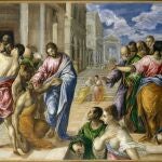 El Greco, "Cristo sanando al ciego" (1570), Museo Metropolitano de Arte de Nueva York.