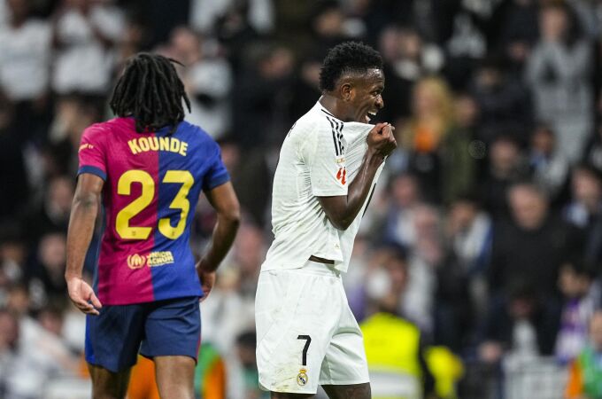 Fútbol.- Vinícius: "Lamentables insultos racistas en el Bernabéu, mi apoyo a Lamine, Ansu y Raphinha"