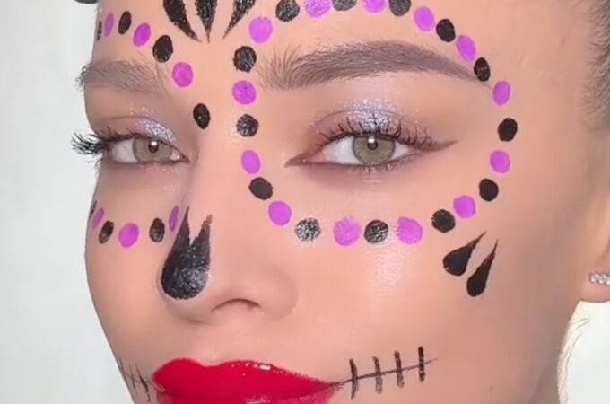 El sencillo maquillaje que te hará triunfar en Halloween