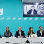 Primera reunión de la ejecutiva de Junts tras el congreso de Calella