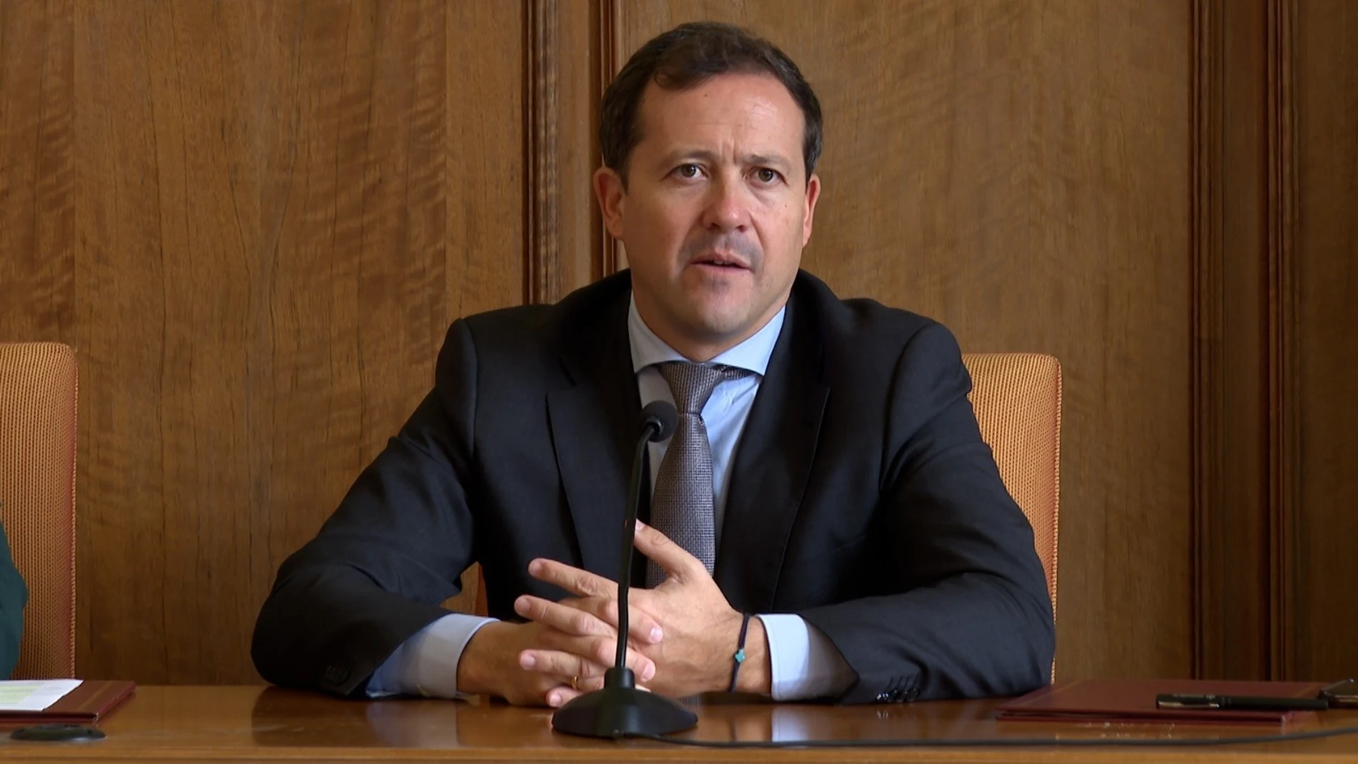 Imagen del alcalde de Toledo, Carlos Velázquez.