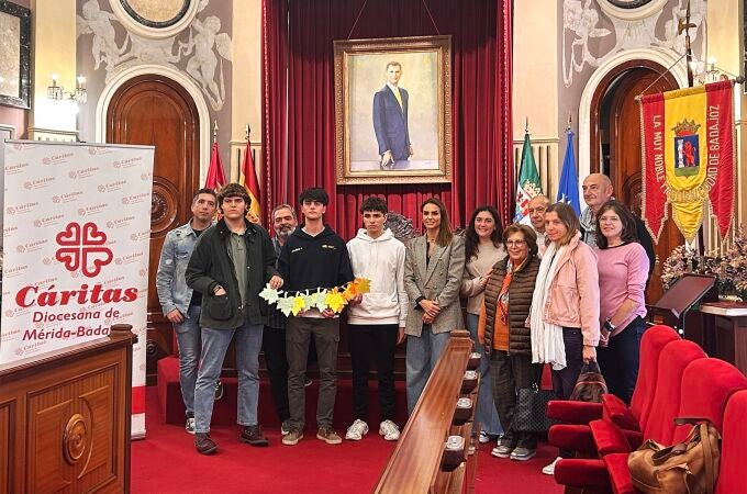 Cáritas entrega al Ayuntamiento de Badajoz propuestas de mejora sobre ecología integral como aumentar las zonas verdes