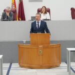 El portavoz del Grupo Parlamentario Popular, Joaquín Segado