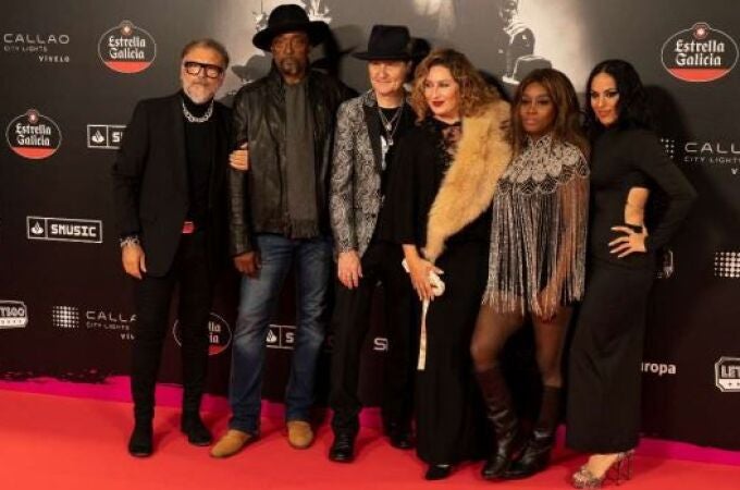 Antonio Carbonell, Bernard Fowles, Tim Ries, Estrella Morente, Chanel Heynes y Belén López