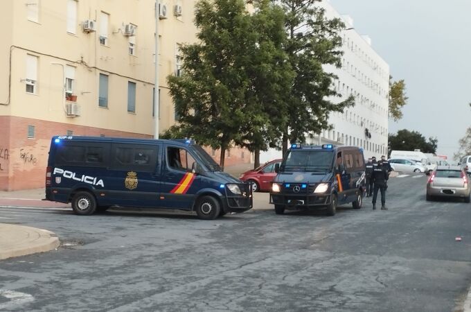 Otra macrorredada en Huelva: más de 200 policías se despliegan en El Torrejón y Pérez Cubillas