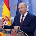 Rueda de prensa de Miguel Tellado (PP) 