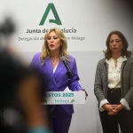 Carolina España y Rocío Blanco presentan los Presupuestos de 2025 para la provincia de Málaga