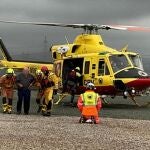 Rescate de personas del Consorcio Provincial de Bomberos de Valencia