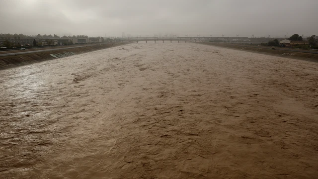 Valencia sufre la peor gota fría del siglo, según la Aemet, como la pantanada de 1982