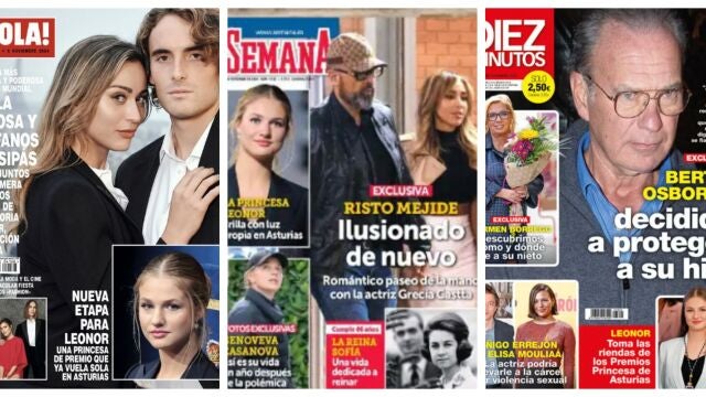 Portadas revistas del corazón 30 octubre 2024