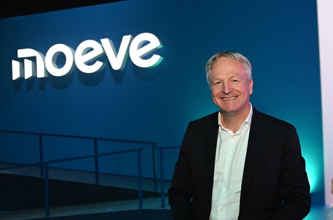 Maarten Wetselaar, CEO de Moeve, durante la presentación de la nueva marca