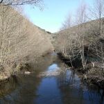 Río Mente, en Riós (Ourense).