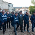 Page y Feijóo visitan Letur (Albacete) para evaluar los efectos de la DANA