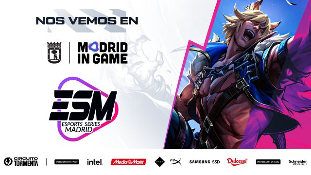 Madrid In Game acogerá las finales del Circuito Tormenta 