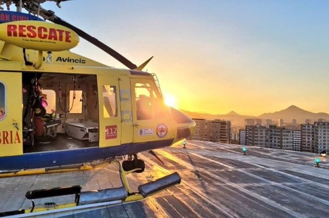 Temporal.- Cantabria ofrece el helicóptero, drones y un equipo acuático para las tareas de rescate por la DANA