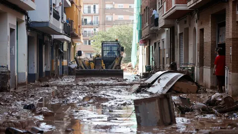 La DANA asoló el pasado martes la provincia de Valencia