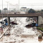 Imagen del puente que une Torrent con Valencia, cerca de Picanya