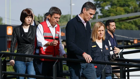 l presidente del Gobierno, Pedro Sánchez, visita el Centro de Coordinación Operativo Integrado (CECOPI) de la Comunitat Valenciana