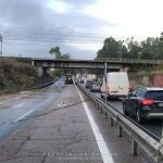 Sevilla.-Temporal.- Restablecido el tráfico en la SE-020 en sentido hacia Cartuja