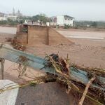 Imagen de algunos destrozos de la DANA cerca de Valencia
