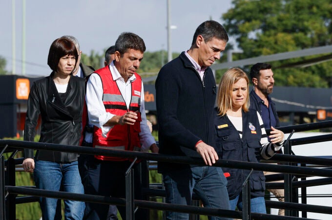 l presidente del Gobierno, Pedro Sánchez, visita el Centro de Coordinación Operativo Integrado (CECOPI) de la Comunitat Valenciana