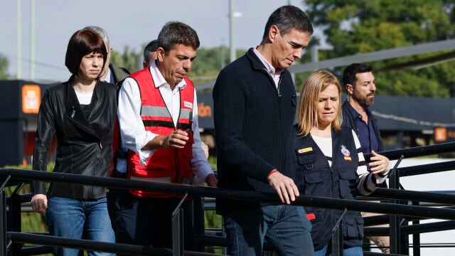 l presidente del Gobierno, Pedro Sánchez, visita el Centro de Coordinación Operativo Integrado (CECOPI) de la Comunitat Valenciana