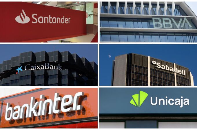 Economía/Finanzas.- La gran banca gana un 20% más hasta septiembre, con 23.700 millones