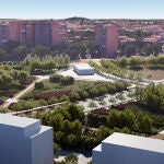 Render del proyecto de urbanización de Arroyo Butarque