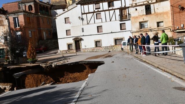 El vicepresidente primero, José Luis Martínez Guijarro, en Mira (Cuenca)