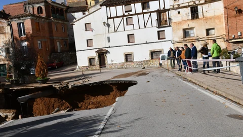 El vicepresidente primero, José Luis Martínez Guijarro, en Mira (Cuenca)