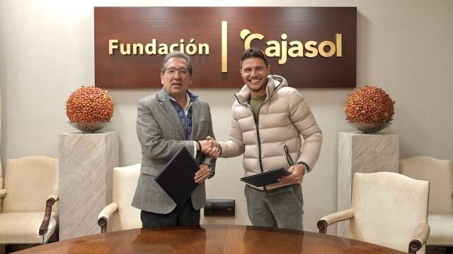 La Fundación Cajasol y Joaquín Sánchez unen fuerzas contra el cáncer infantil