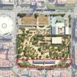 Barcelona licita la redacción del proyecto para mejorar los entornos de la Biblioteca Joan Miró