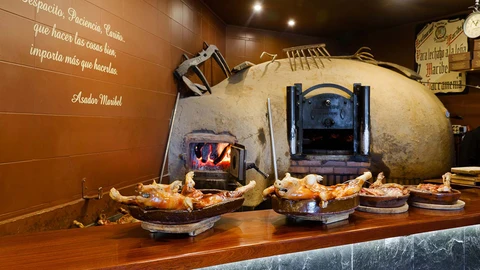 Horno de Asar del Restaurante Maribel, en la localidad segoviana de Sacramenia
