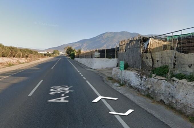 Almería.-Sucesos.-Una mujer fallecida y dos personas heridas en un accidente de tráfico en la A-358 a su paso por Dalías