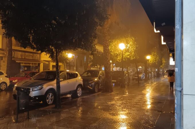 Temporal.- Activado hasta las 9.00 horas el aviso rojo por lluvias en Huelva