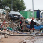 Destrozos en Riba-roja tras las inundaciones por la dana