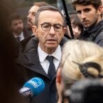 The French Minister of the Interior, Bruno Retailleau, visited Rennes on November 1, 2024 to speak with residents of the Maurepas district of Rennes (Ille-et-Vilaine, France), where a number of drug-related shootings have taken place in recent weeks, one of which left a 5-year-old child with serious head injuries.