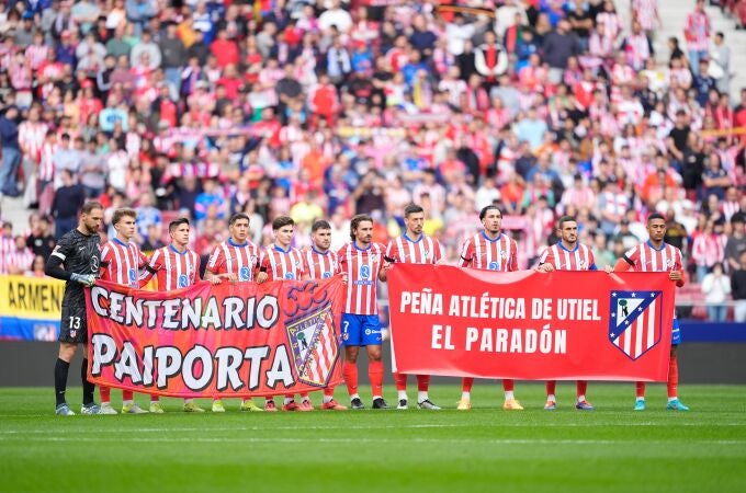 El Atlético, antes de su partido ante Las Palmas