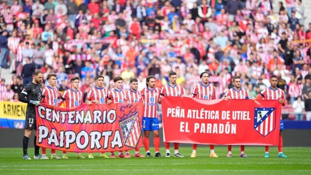 El Atlético, antes de su partido ante Las Palmas
