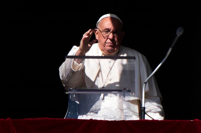 Pope Francis leads Angelus prayer at the Vatican 