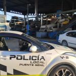 Imagen de coches patrulla de la Policía Local de Puente Genil