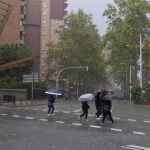 Temporal.- El Gobierno catalán alerta vía móvil de lluvias torrenciales en el Garraf (Barcelona) y Barcelonès
