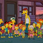 Cletus, personaje de 'Los Simpsons', con su gran familia marginal, es un buen ejemplo de 'redneck'