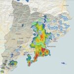 Temporal.- La ACA avisa de riesgo de desbordamiento en el emblase del Foix y el Francolí (Tarragona)