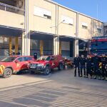 Bomberos del SCIS Ciudad Real desplazados en Alzira (Valencia)