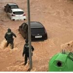 Los guardias civiles que trabajan en la zona cero carecen de botas de agua