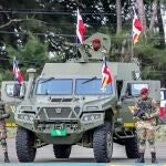 Vehículo Vamtac del Ejército de República Dominicana 