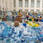 Recogida en Madrid de ayuda para los afectados de la DANA 