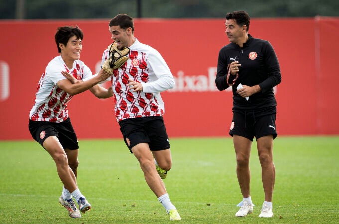 Entrenamiento del Girona