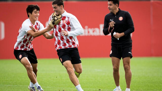 Entrenamiento del Girona